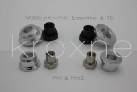 Écrous et adaptateurs pour l'installation du moteur arrière